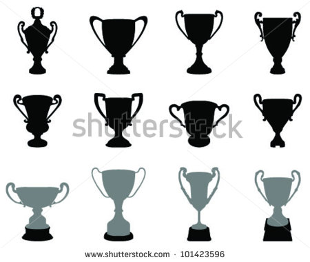 Trophy Silhouette Free Vector