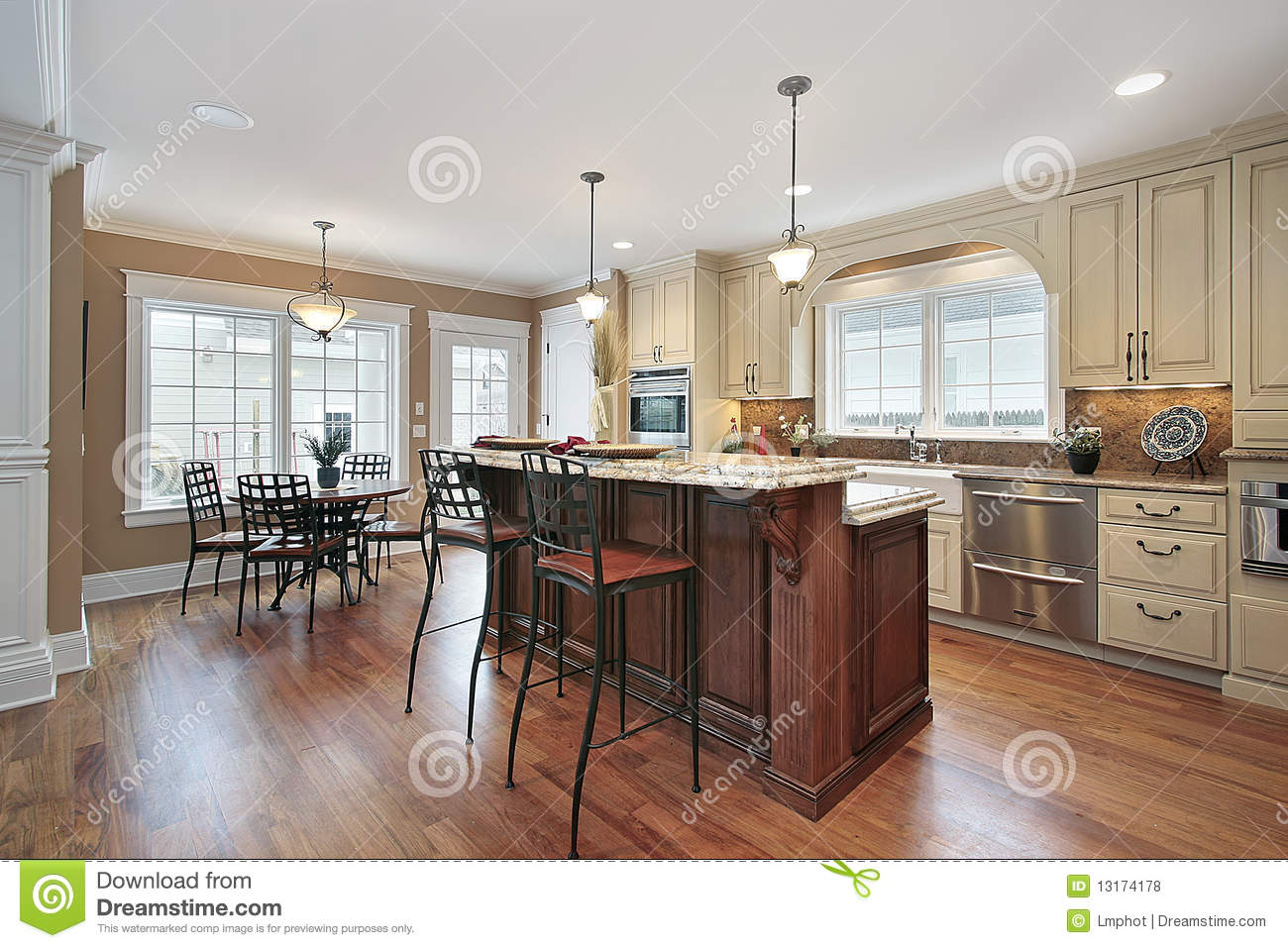 Two Tier Kitchen Island