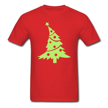 Vector Christmas Tree T-Shirt