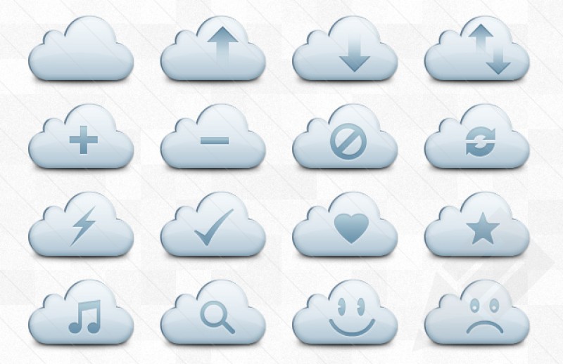 Vector Cloud Icon Transparent