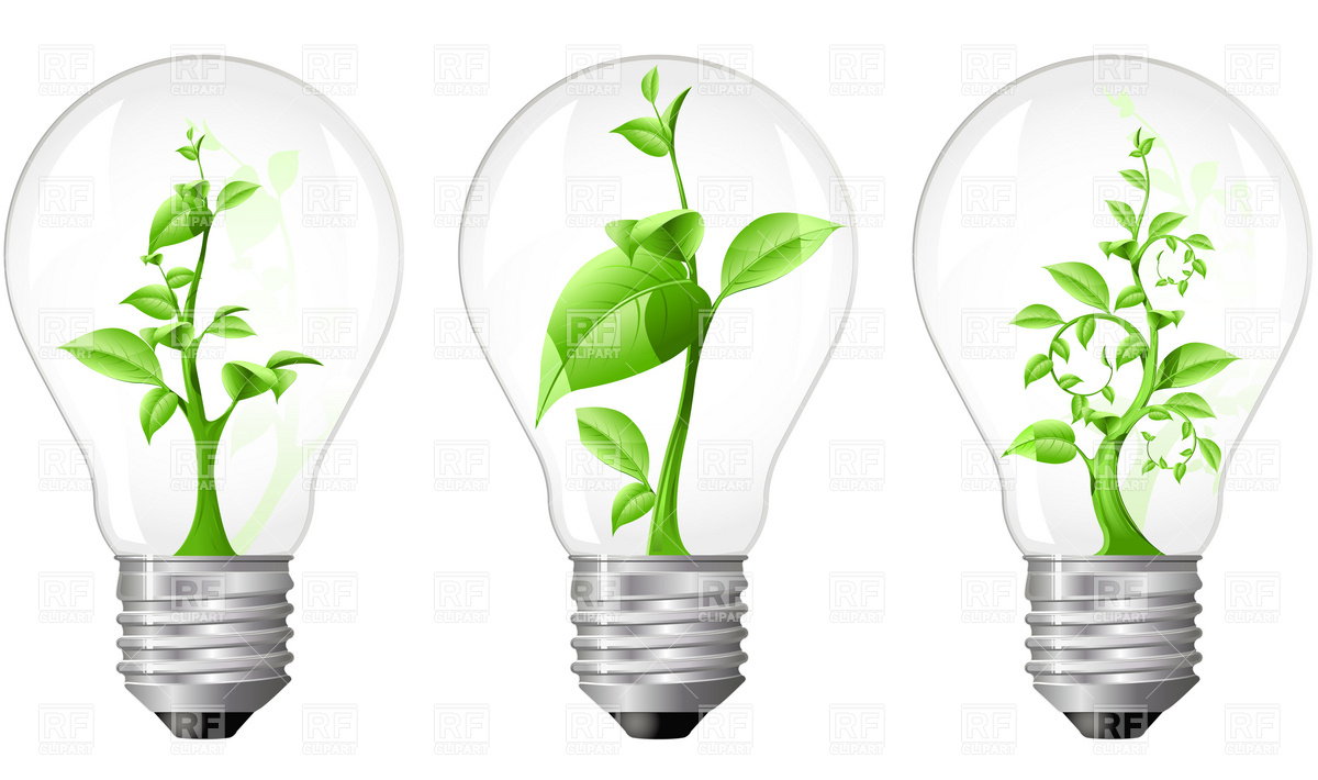 Vector Light Bulb Clip Art