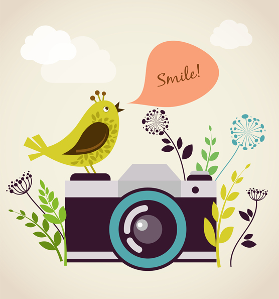 Vintage Cartoon Camera Vintage Cartoon Camera