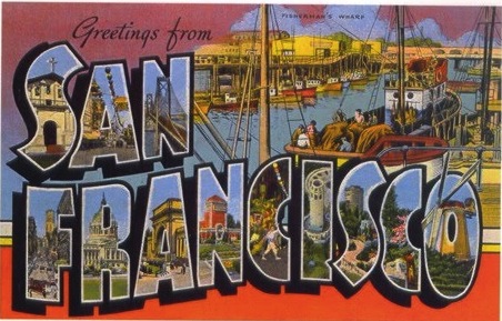 Vintage Postcard San Francisco