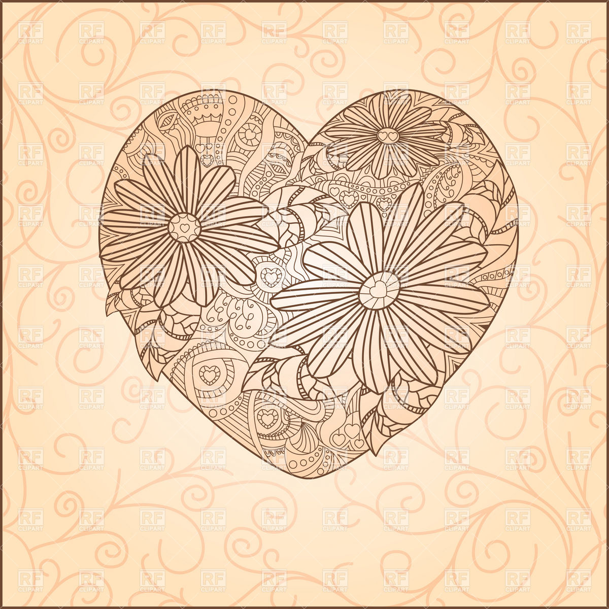 vintage heart clipart - photo #22