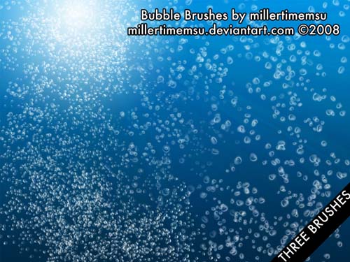 Water Bubble Photoshop Brush