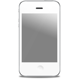 White iPhone Clip Art