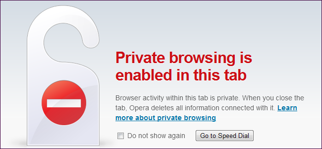 Why Private Browsing