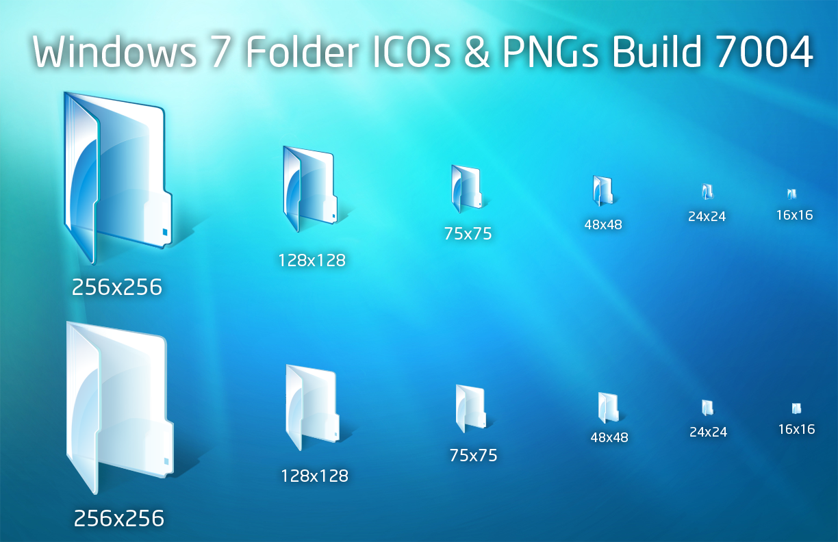 Windows 7 Folder Icons