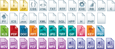 Windows 8 File Type Icons