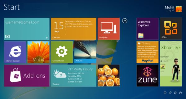Windows 8 UI Design
