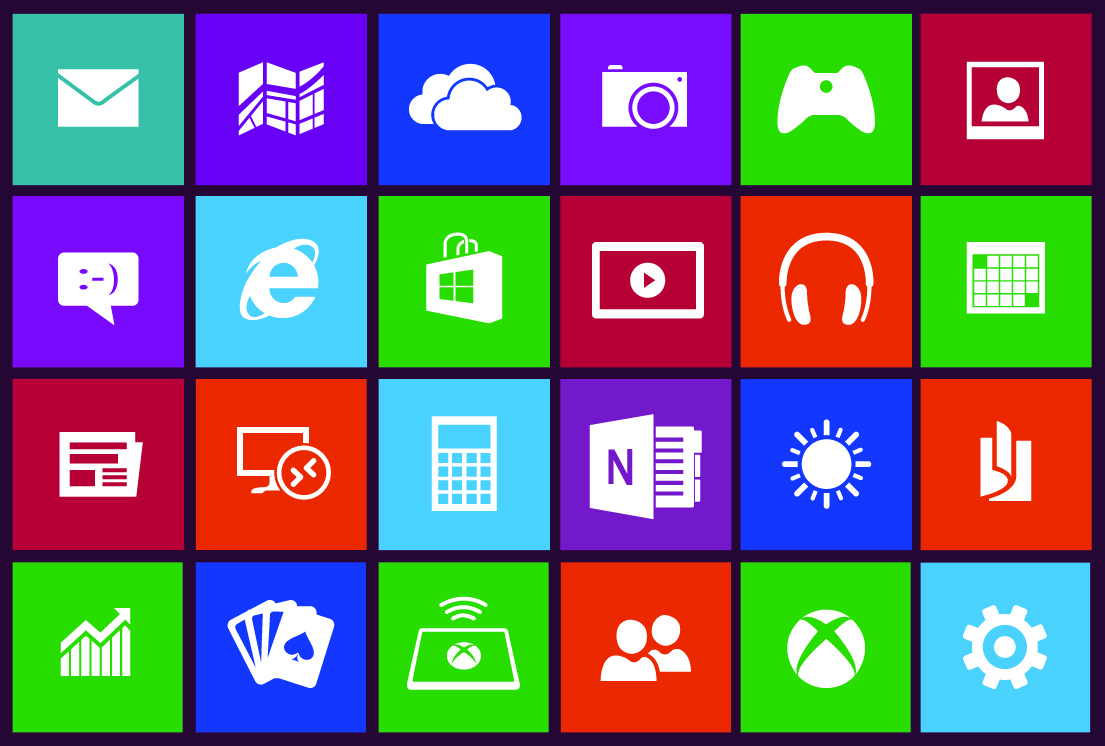 Windows Phone 8 Modern UI Icons
