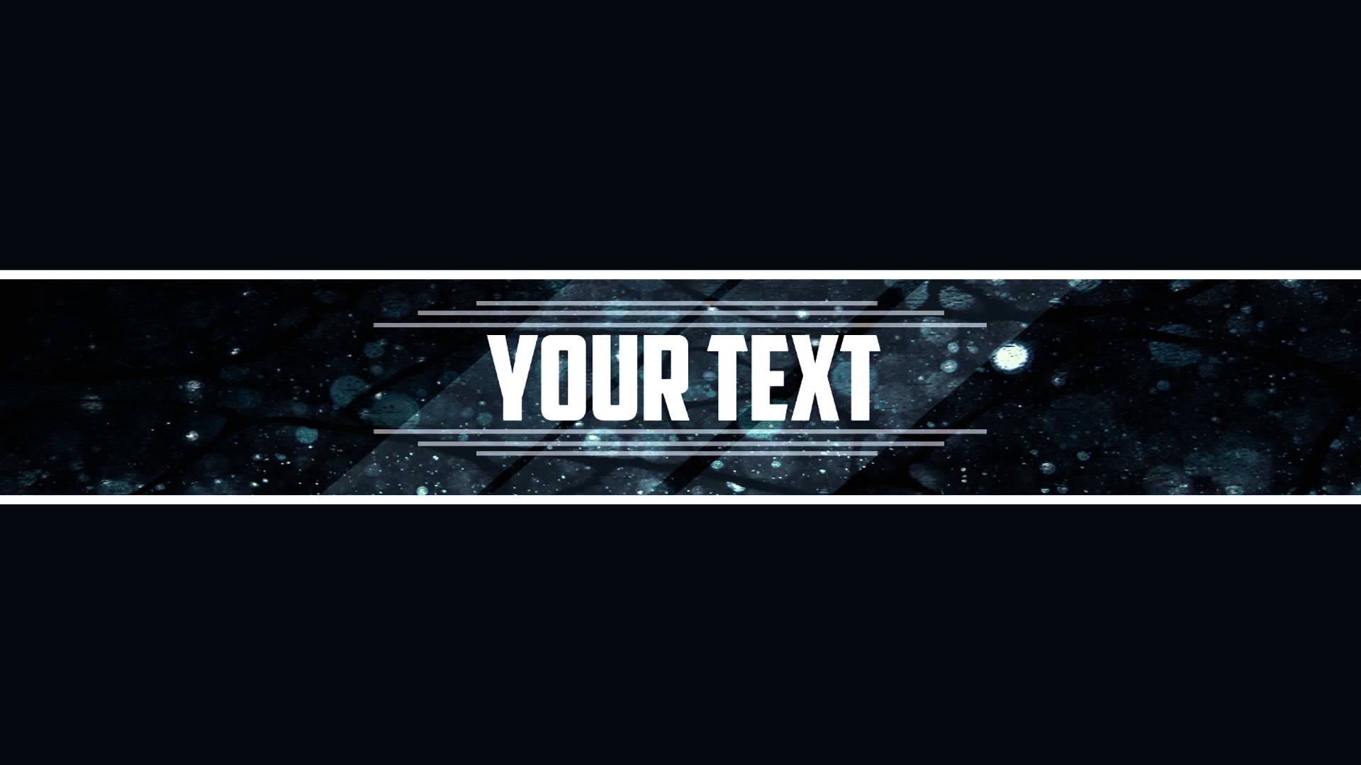 YouTube Banner Template Free