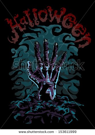 Zombie Hand Vector