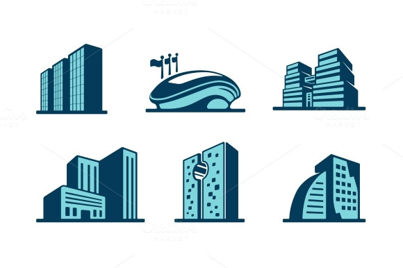 3D Building Icon