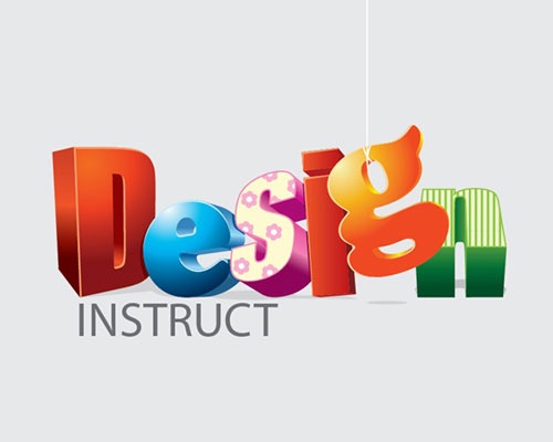 3D Text Tutorials Illustrator