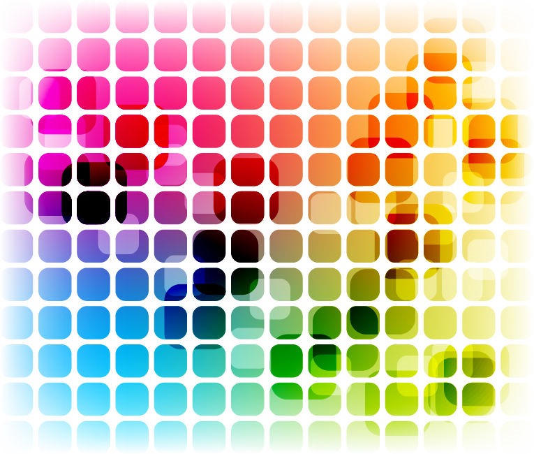 Abstract Background Colorful Vector Graphics