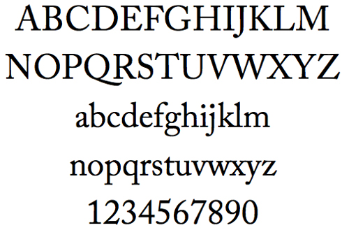 Adobe Caslon Font Adobe Caslon Font