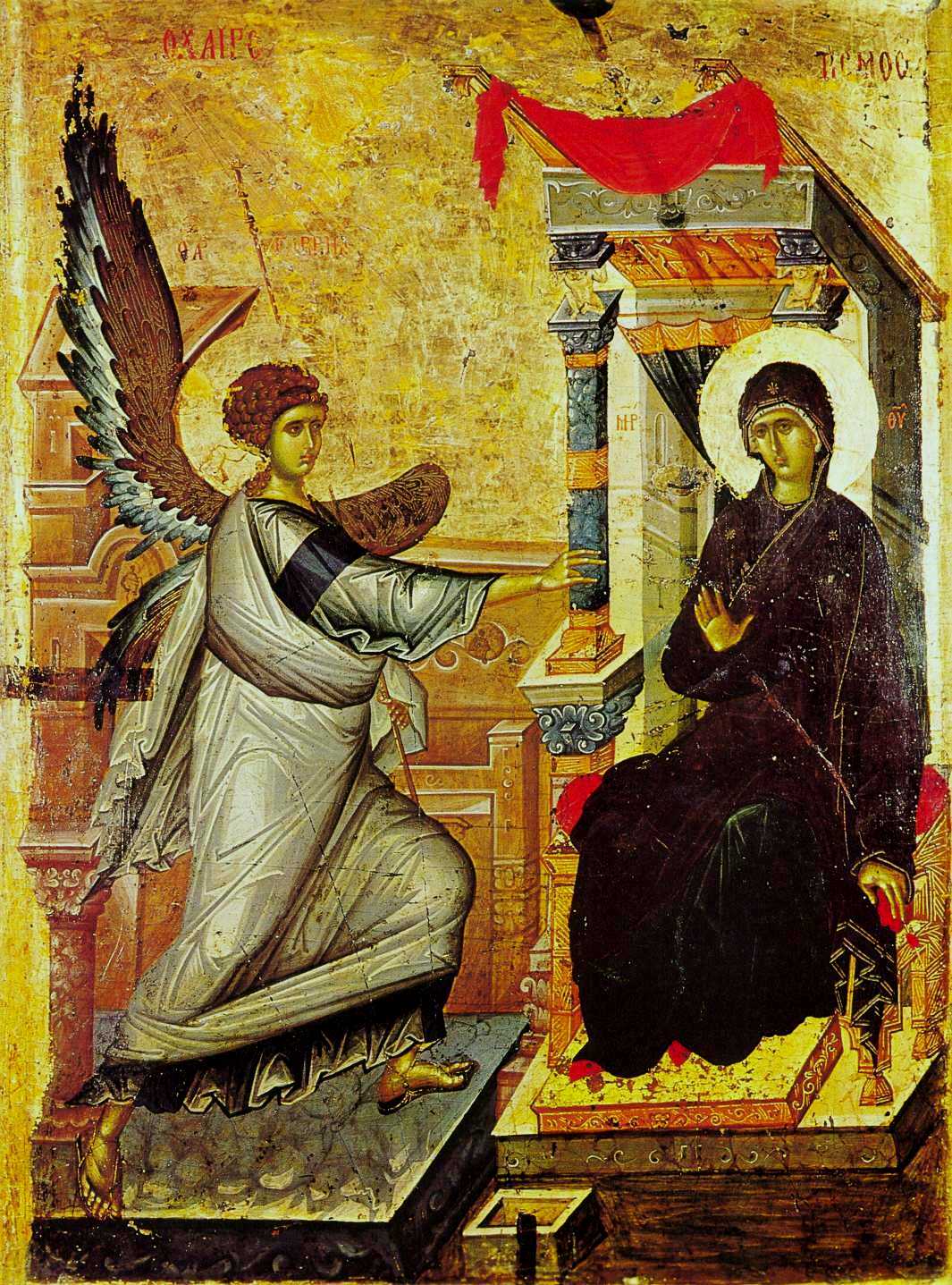Annunciation Icon Orthodox Annunciation Icon Orthodox