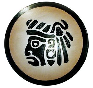 Aztec Warrior Shield