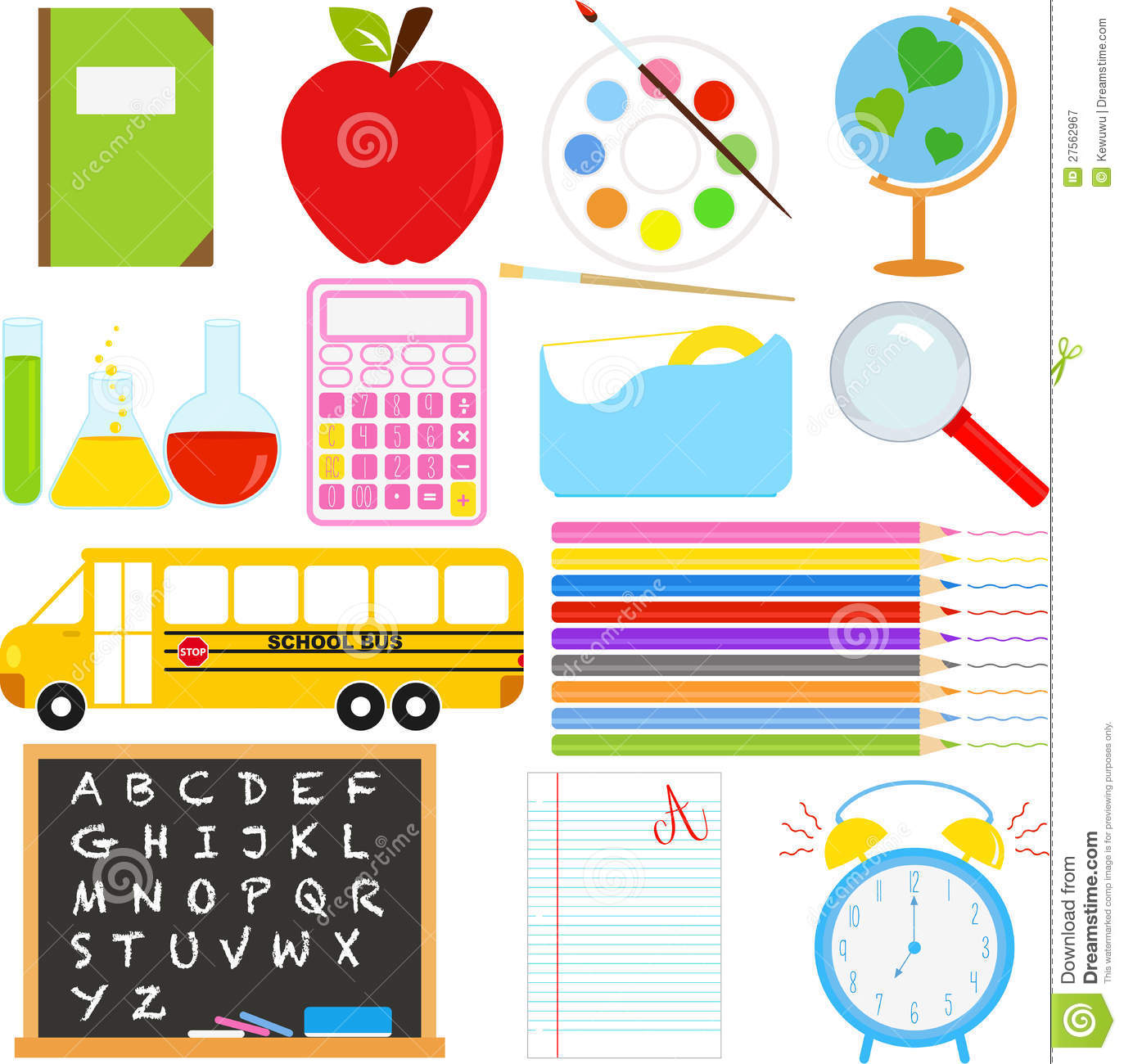 Back to School Icons Free