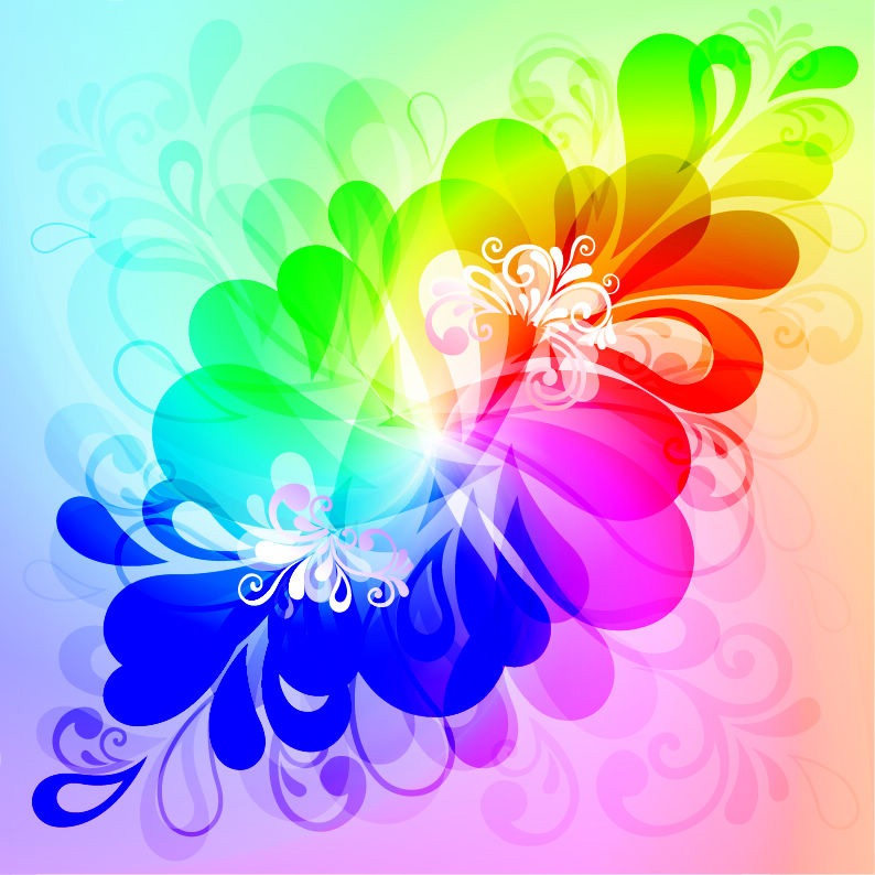 Background Colorful Vector Graphic Design