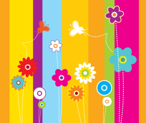 Background Colorful Vector Graphic Design
