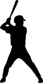 Baseball Silhouettes Vector