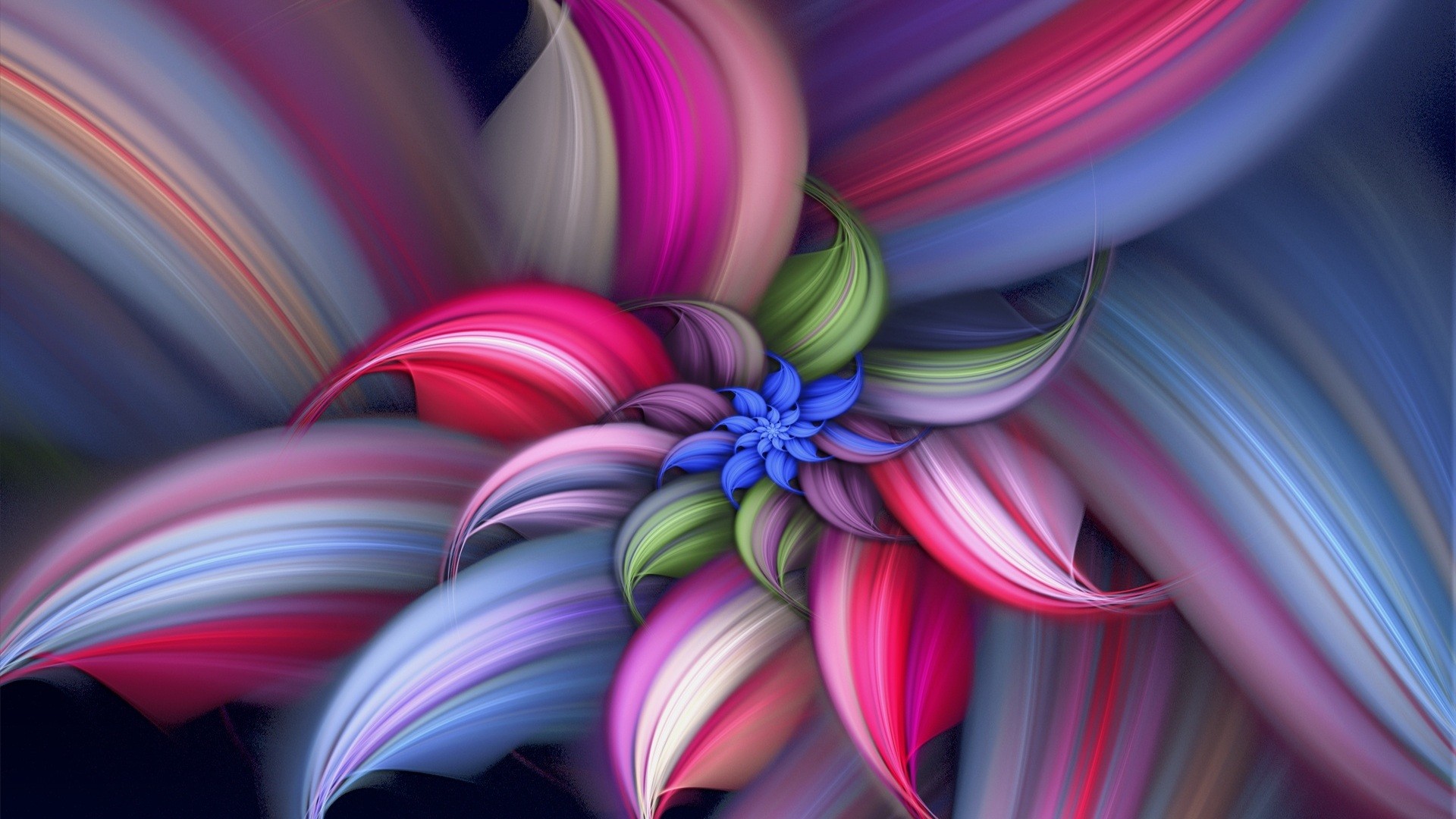 Beautiful Abstract Flowers Beautiful Abstract Flowers
