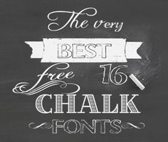 Best Chalkboard Fonts