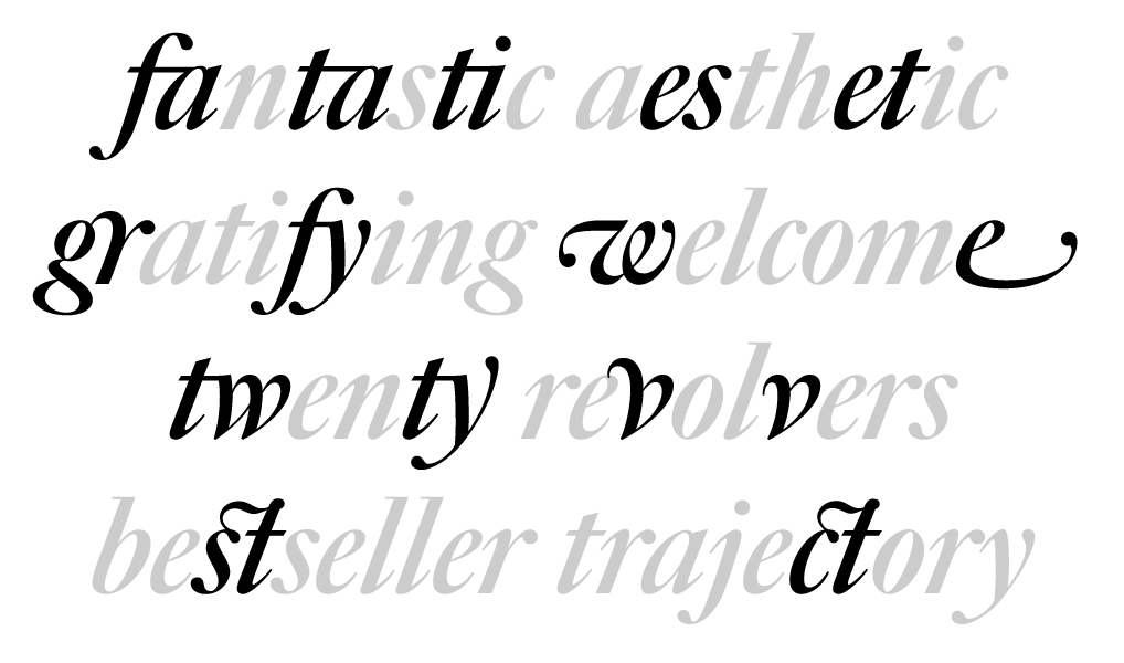 Big Caslon FB Big Caslon FB