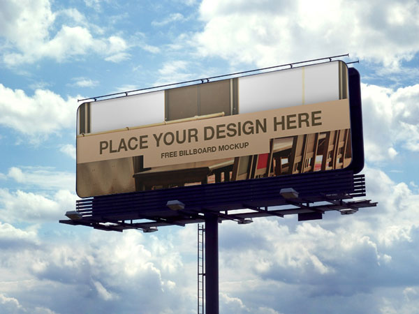 Billboard Mockup Psd Free Billboard Mockup Psd Free