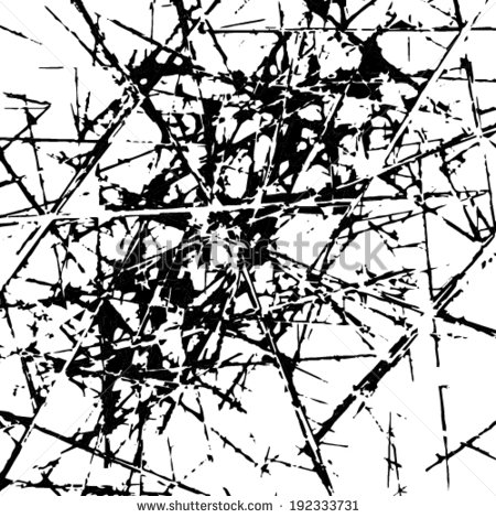 Black and White Grunge Grid