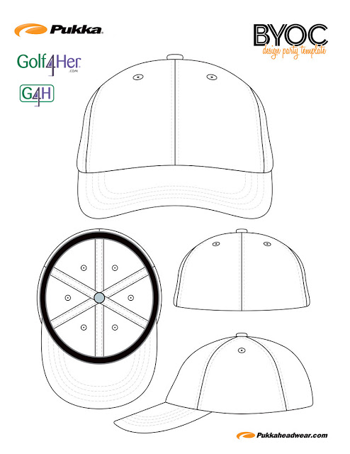 Blank Baseball Hat Template