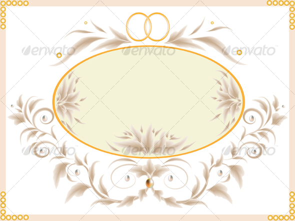 Blank Card Templates Wedding