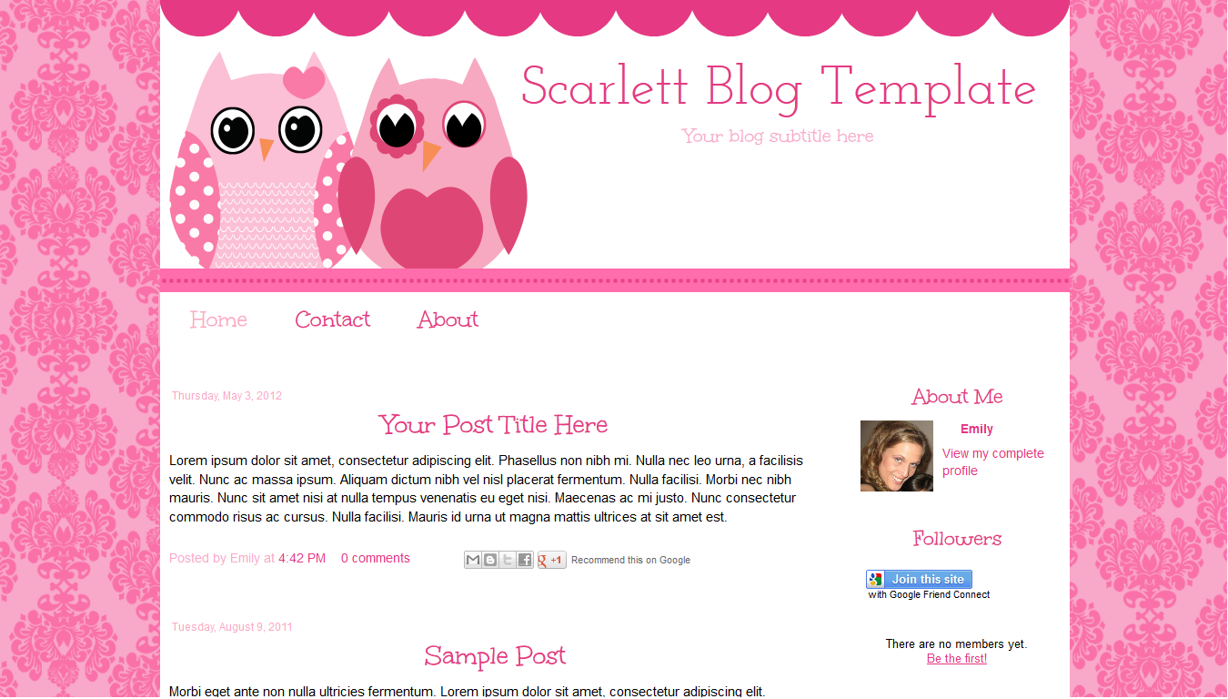 Blog Templates Blogger