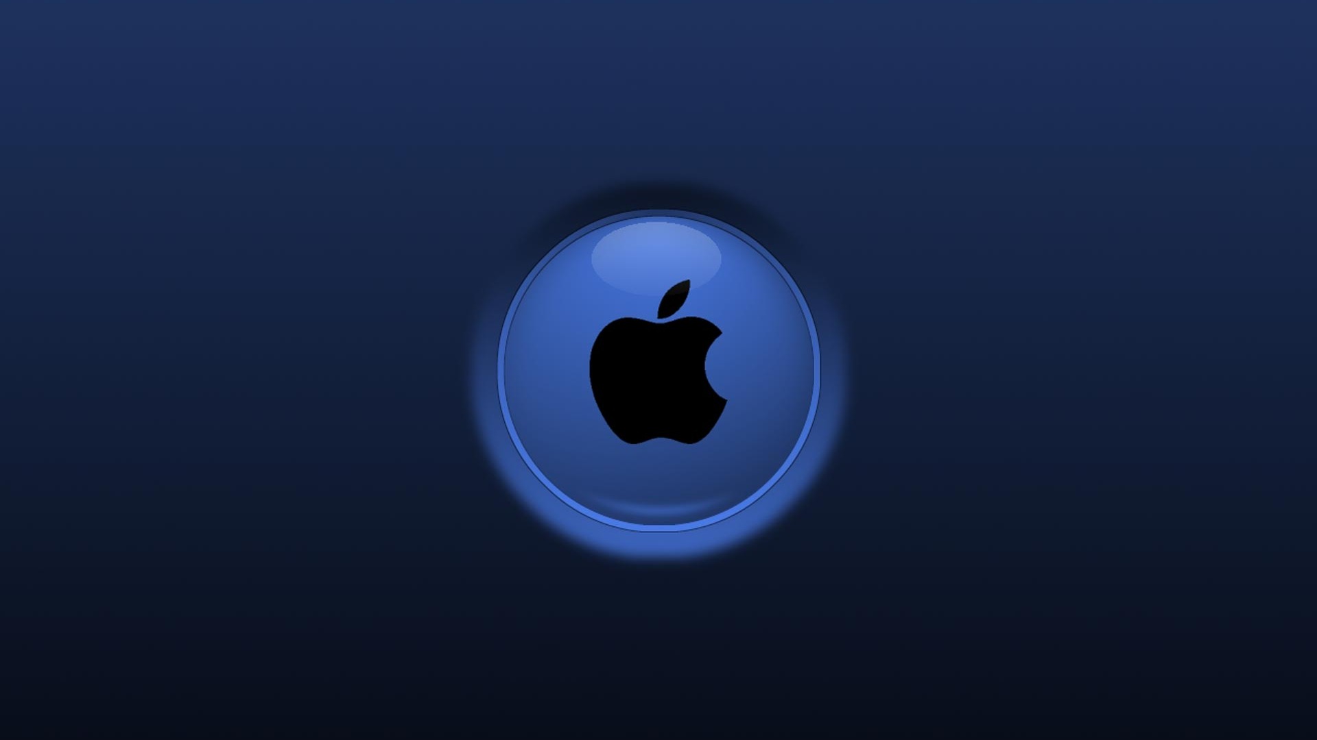 Blue Apple Logo Desktop