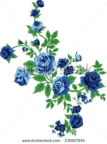 Bouquet of Flowers Vector Art