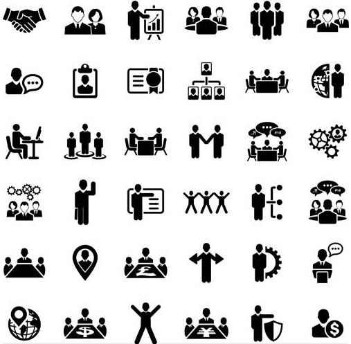 Business Icons Vector Free