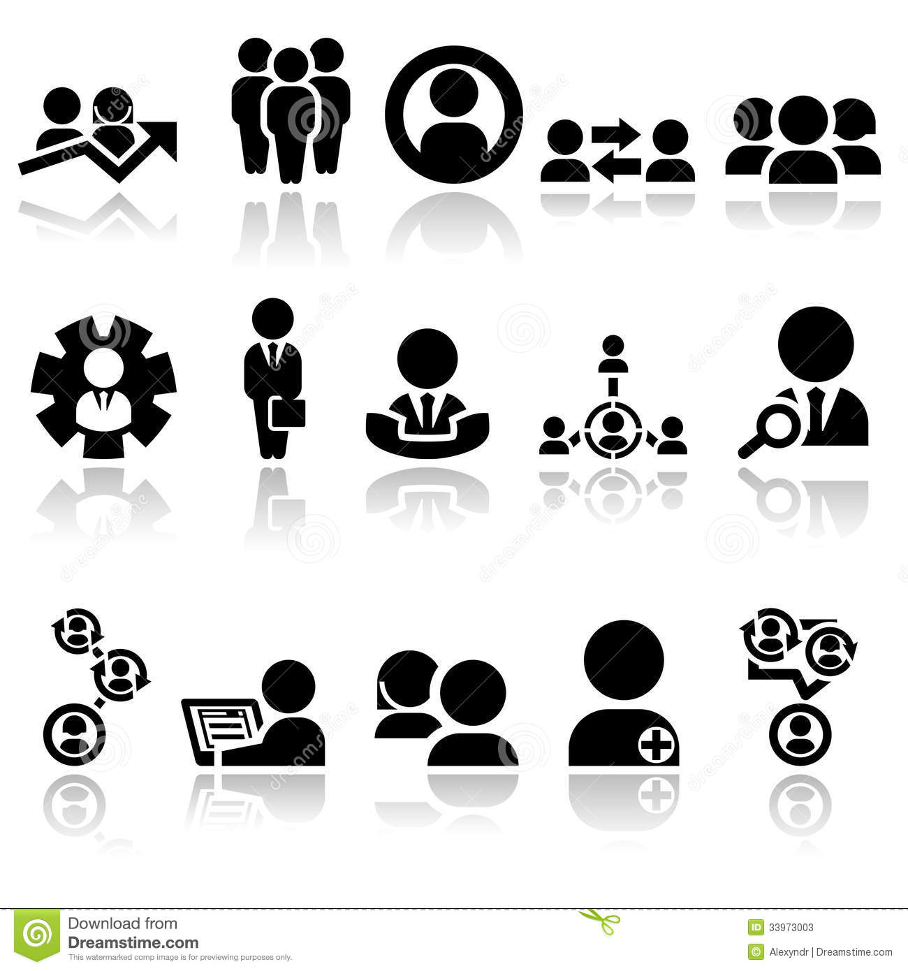 Business Man Icon Vector