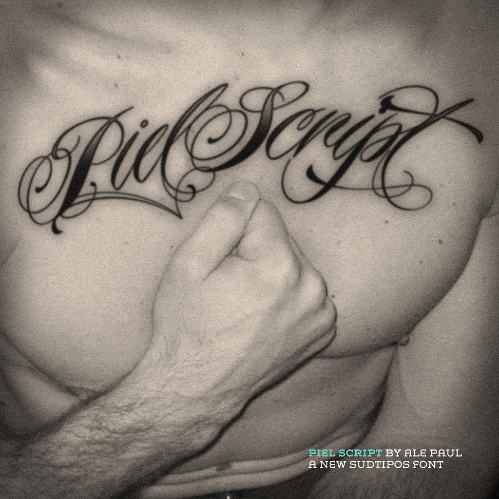 California Script Tattoo Font California Script Tattoo Font