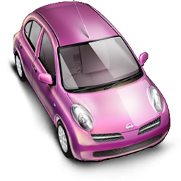 9 Pink Car Icon Images