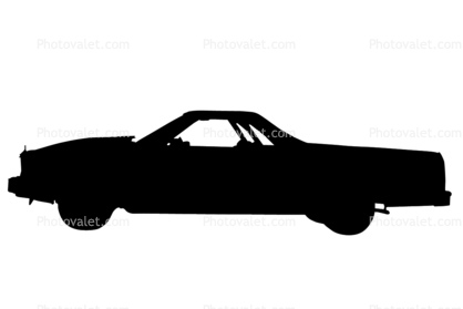 Chevy El Camino Silhouette Logo