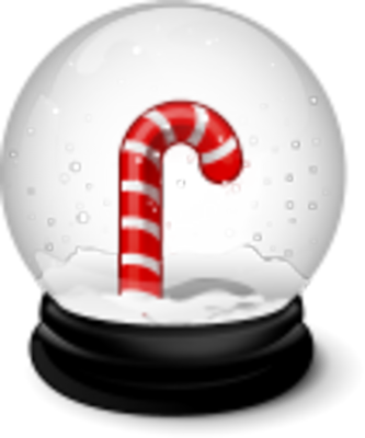 Christmas Snow Globe PNG