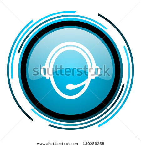 Circle Customer Service Icon