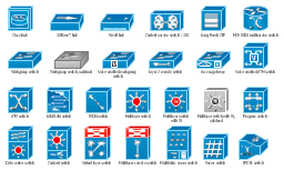 Cisco Switch Icons and Symbols