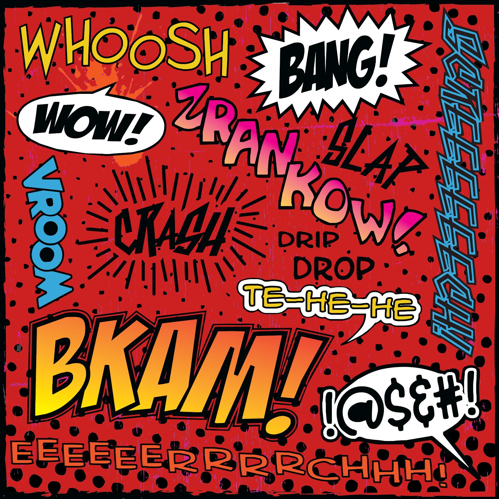 Comic Book Bubble Font Comic Book Bubble Font