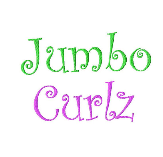 Curlz Font Machine Embroidery Curlz Font Machine Embroidery