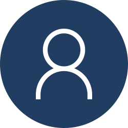 Customer Service Icon Blue