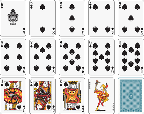 Deck of Playing Card Templates Deck of Playing Card Templates