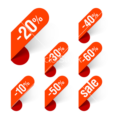 Discount Tags Vector